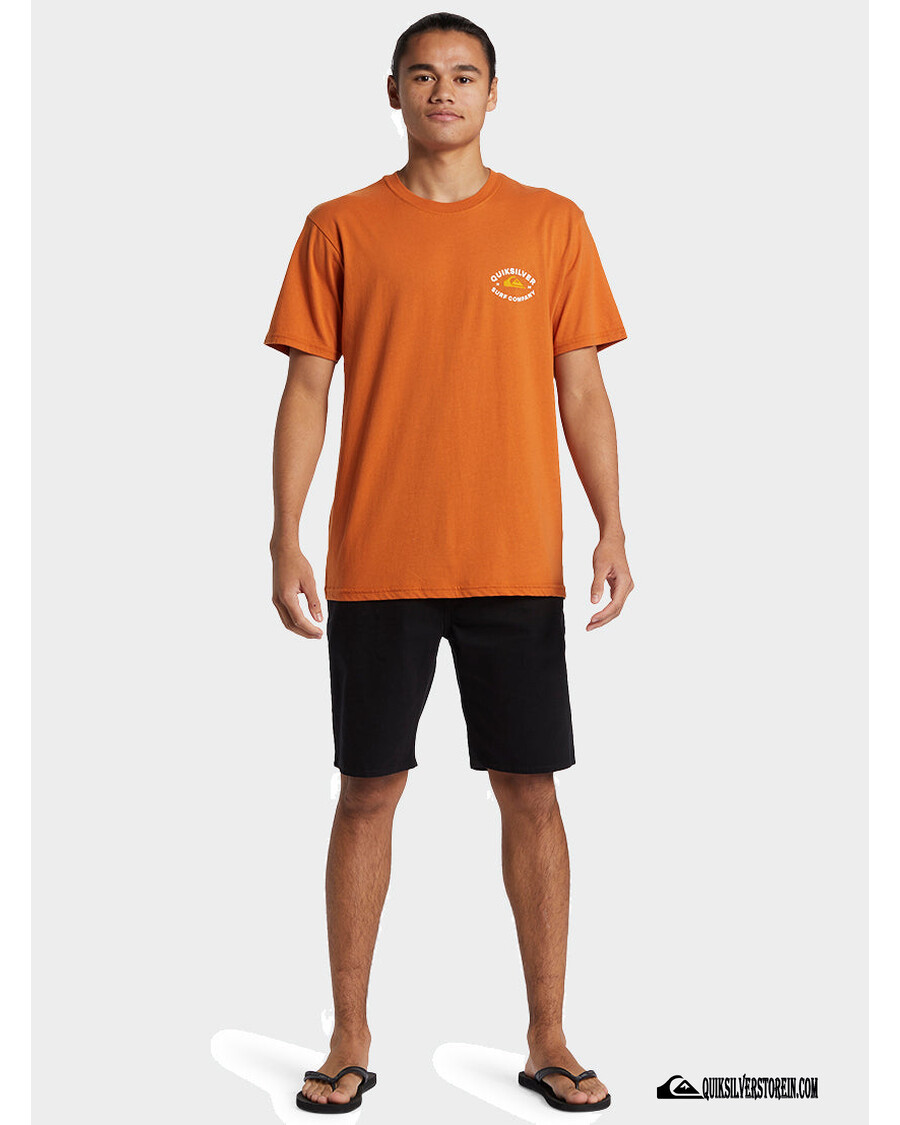 Quik Stříbrné Tričko Stay In Bounds - Mango