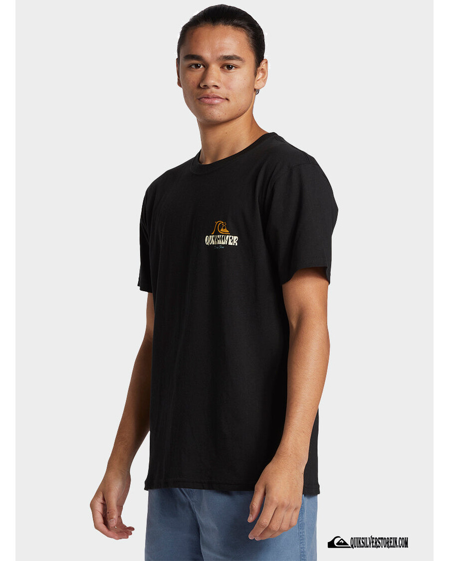 Quik ασημί μπλουζάκι πάνω από τα σύννεφα - μαύρο