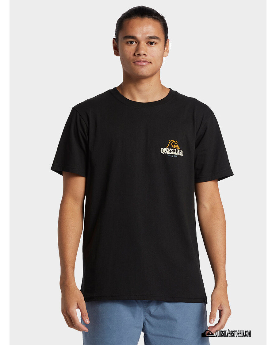 Quik ασημί μπλουζάκι πάνω από τα σύννεφα - μαύρο