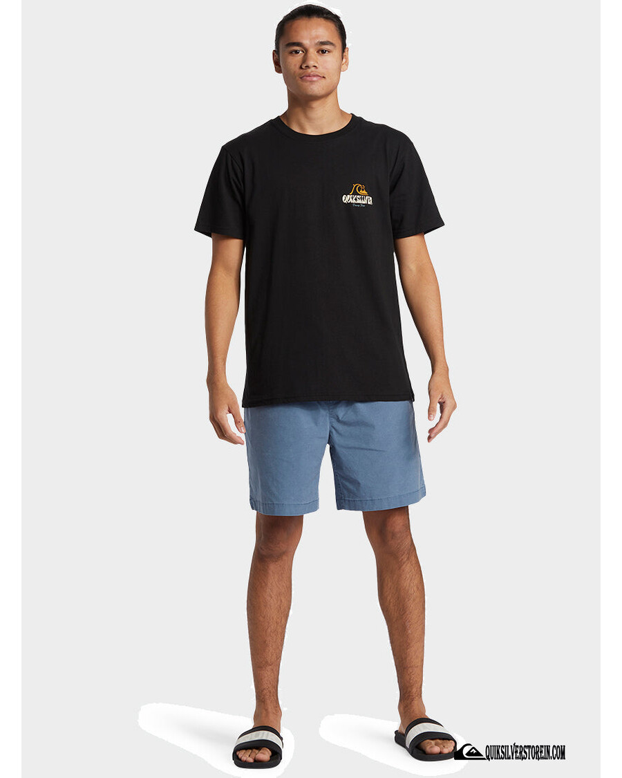 Quik ασημί μπλουζάκι πάνω από τα σύννεφα - μαύρο