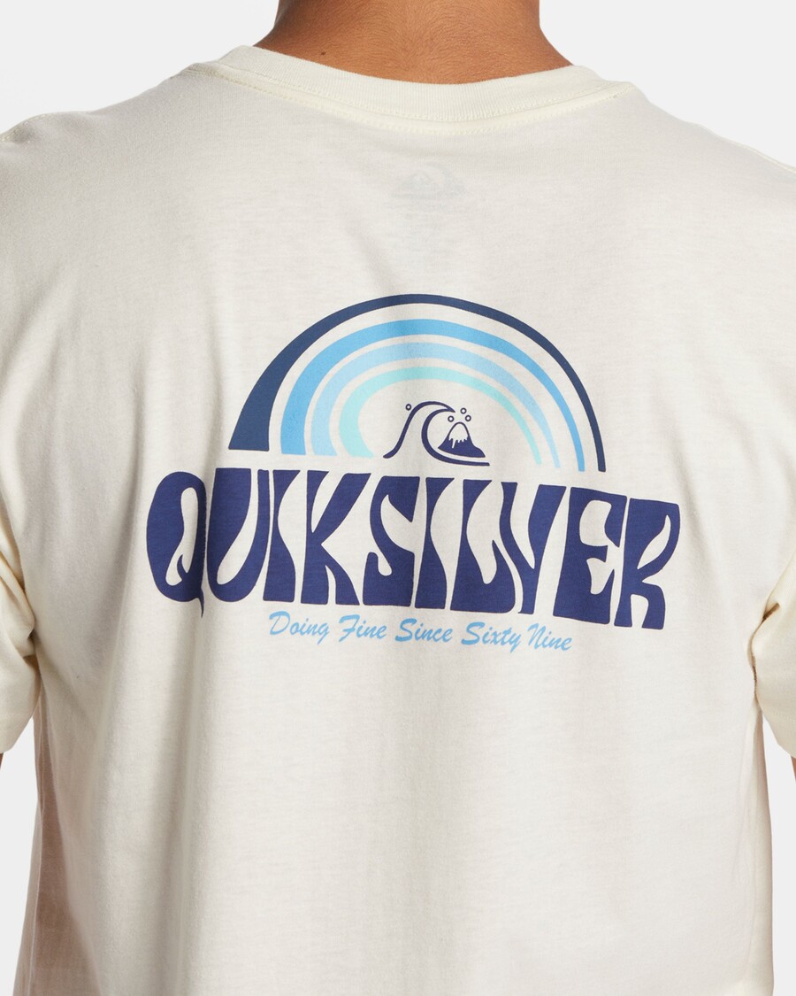 Quik ασημί μπλουζάκι πάνω από τα σύννεφα - σημύδα