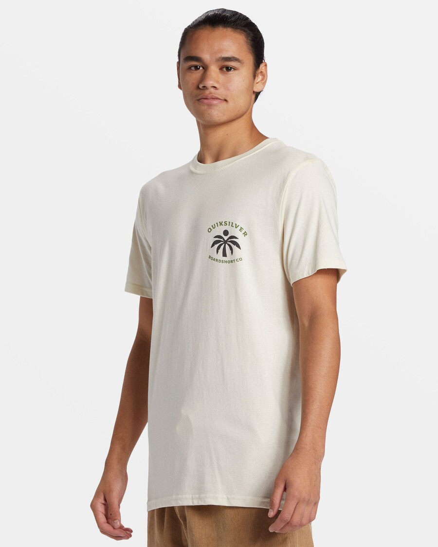 Quik Silver Solo Arbol T-Shirt - Birch