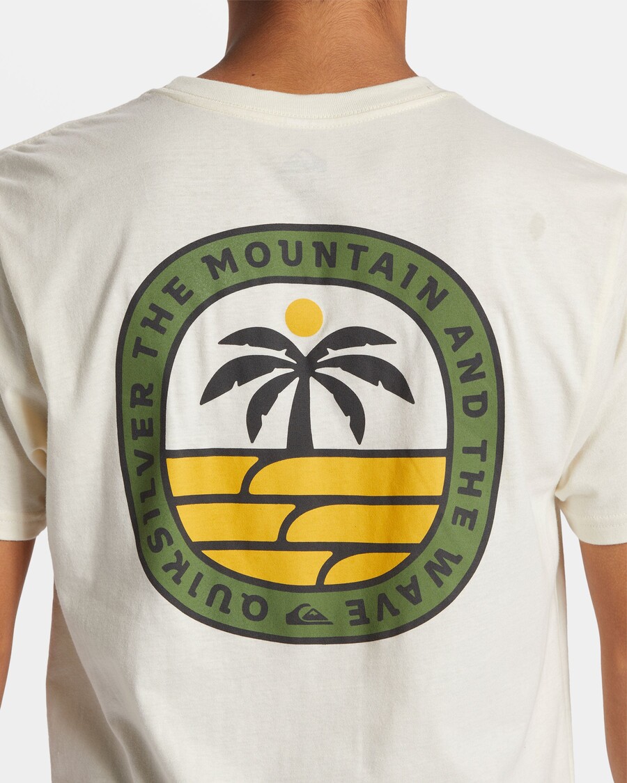 Quik Silver Solo Arbol T-Shirt - Birch