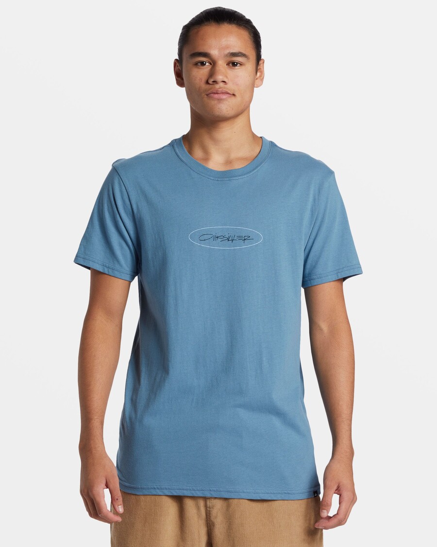 Quiksilver Level Up T-skjorte - Aegean Blue