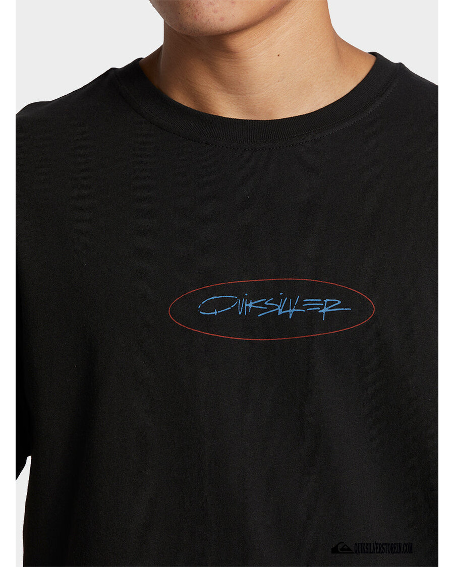 Kaos Quik Silver Level Up - Hitam