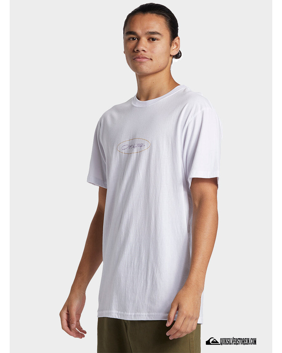 μπλουζάκι Quik ασημί Level Up - λευκό