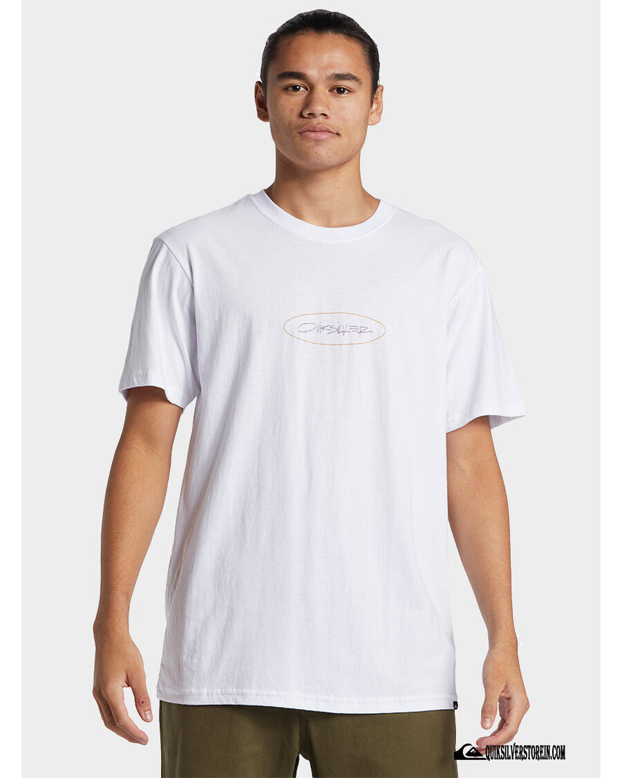 μπλουζάκι Quik ασημί Level Up - λευκό