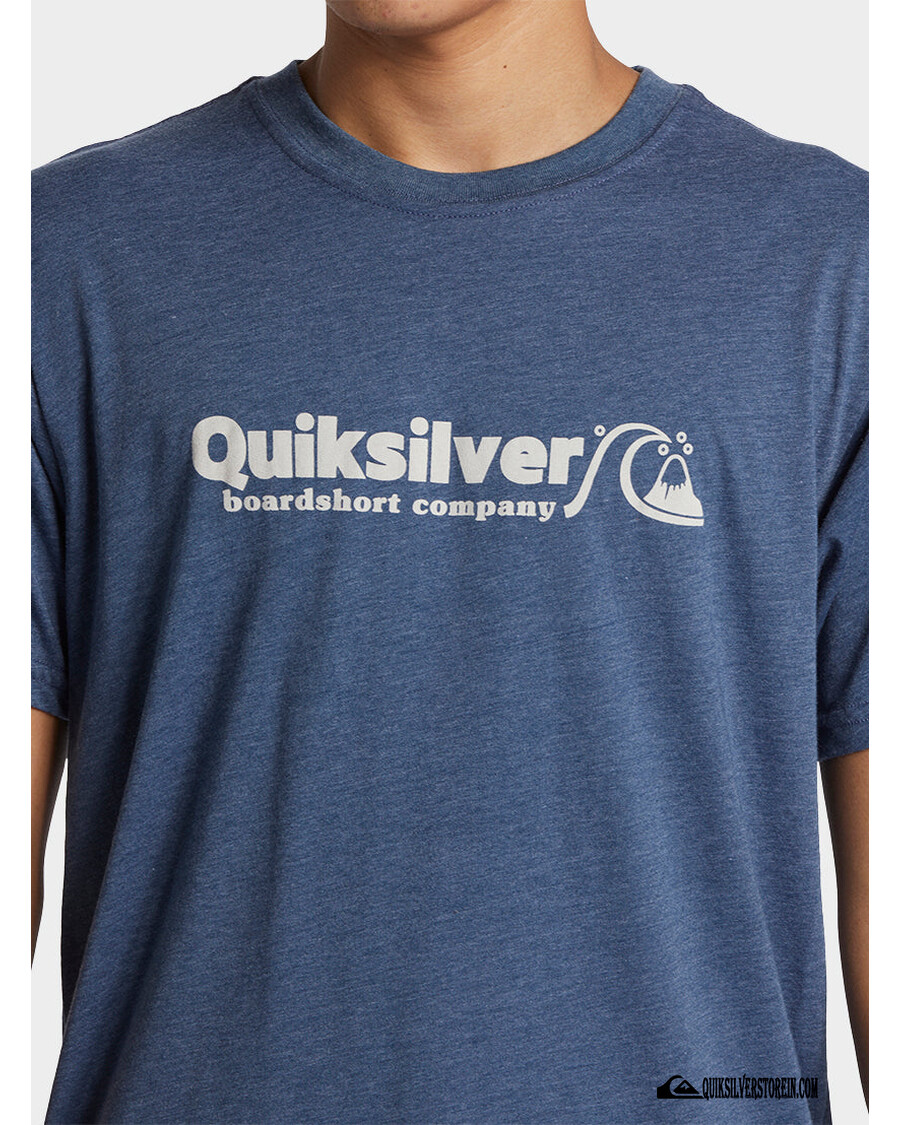 Quik Silver Twinnies Mod T-Shirt - Dark Denim Heather