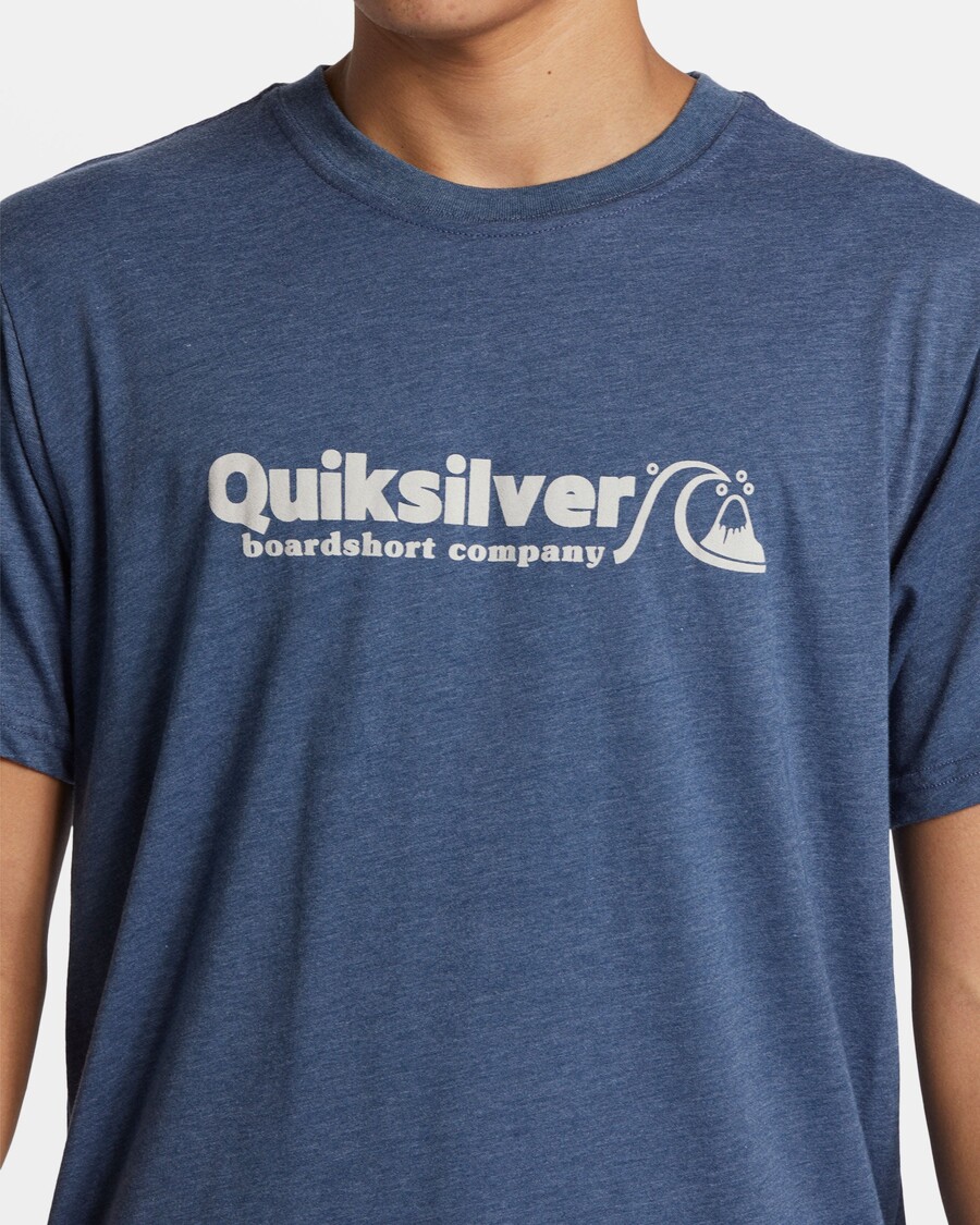 Quik Silver Twinnies Mod T-Shirt - Dark Denim Heather