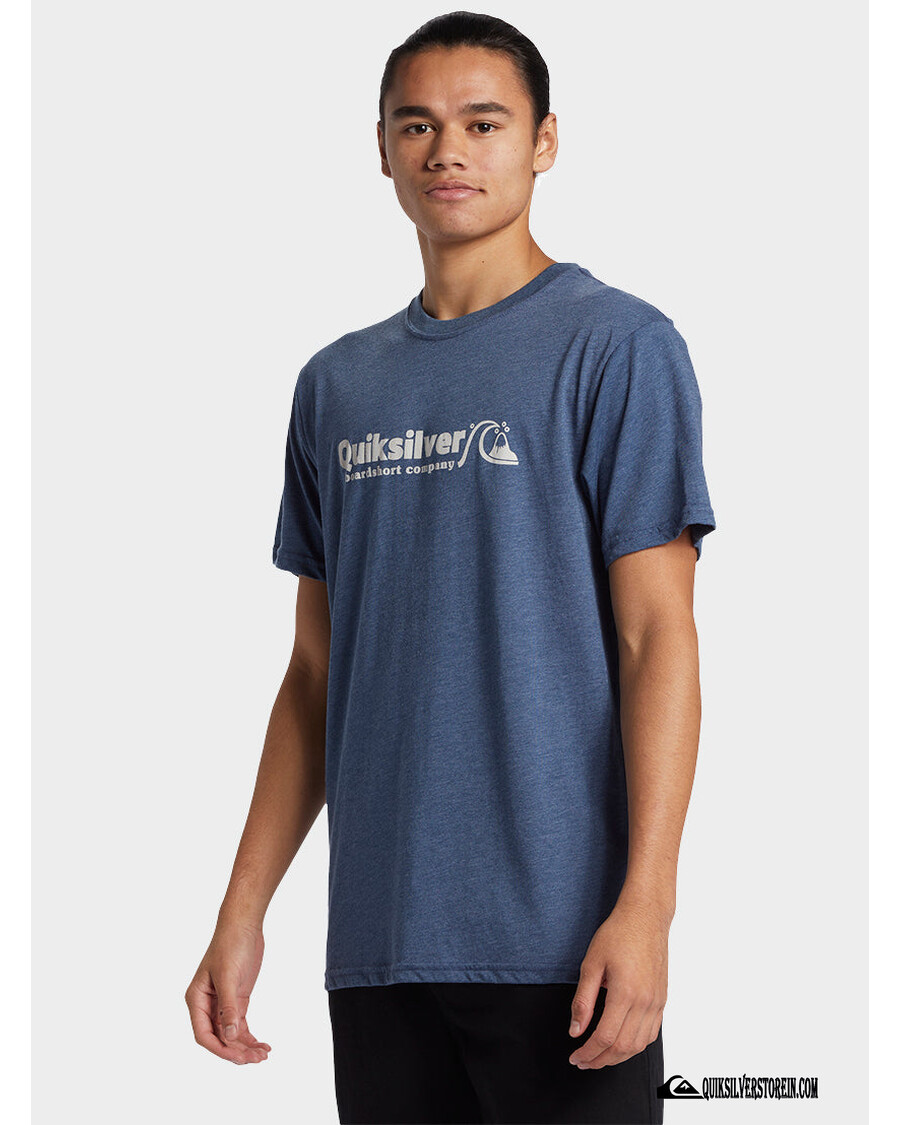 Quik Silver Twinnies Mod T-Shirt - Dark Denim Heather