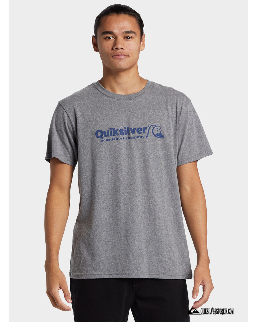 Quik Sølv Twinnies Mod T-skjorte - Mellomgrå Lyng