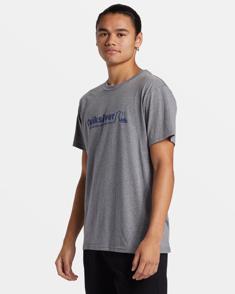 Quik Sølv Twinnies Mod T-skjorte - Mellomgrå Lyng