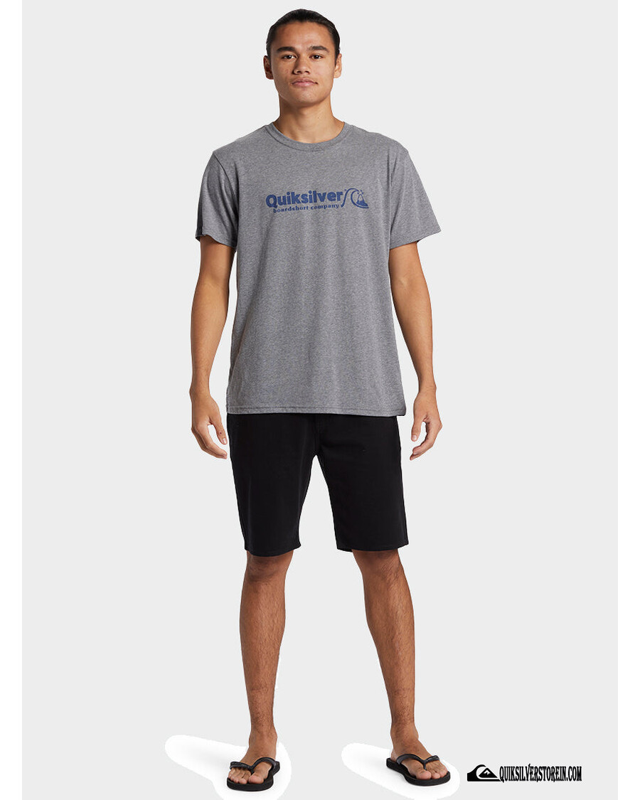 Quik Sølv Twinnies Mod T-skjorte - Mellomgrå Lyng