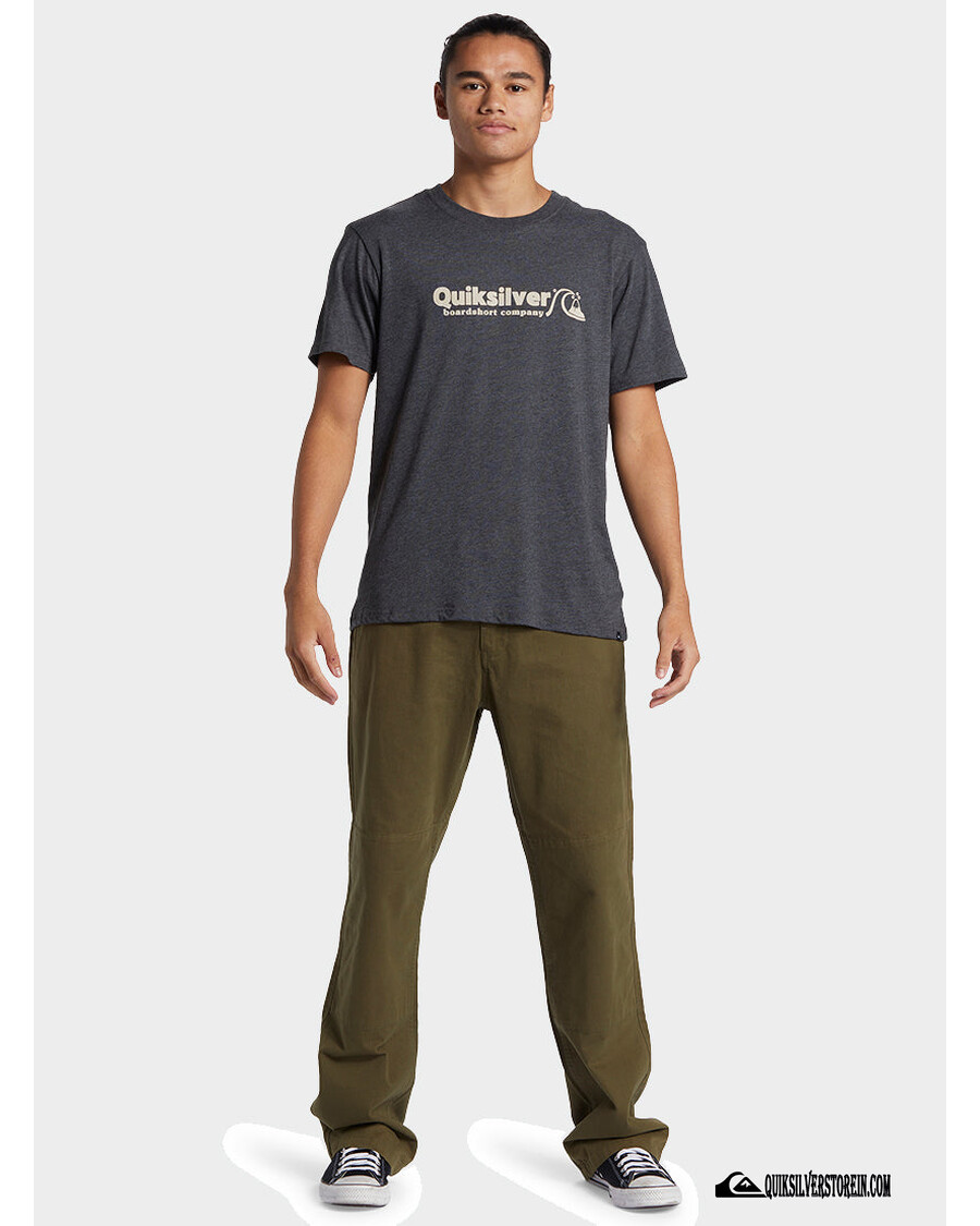 Camiseta Mod Quik Silver Twinnies - Carvão Urze