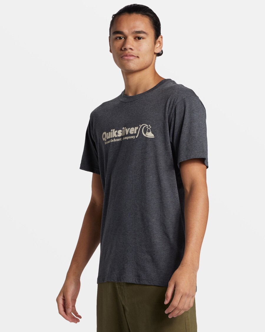 Camiseta Mod Quik Silver Twinnies - Carvão Urze