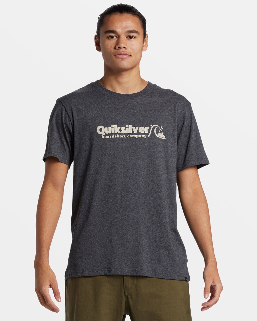 Quik Silver Twinnies Mod Tričko - Uhelný Vřes