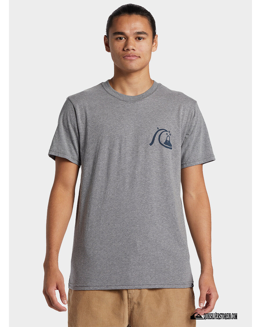 Футболка Quik Silver Free Range Mod — средний серый вереск