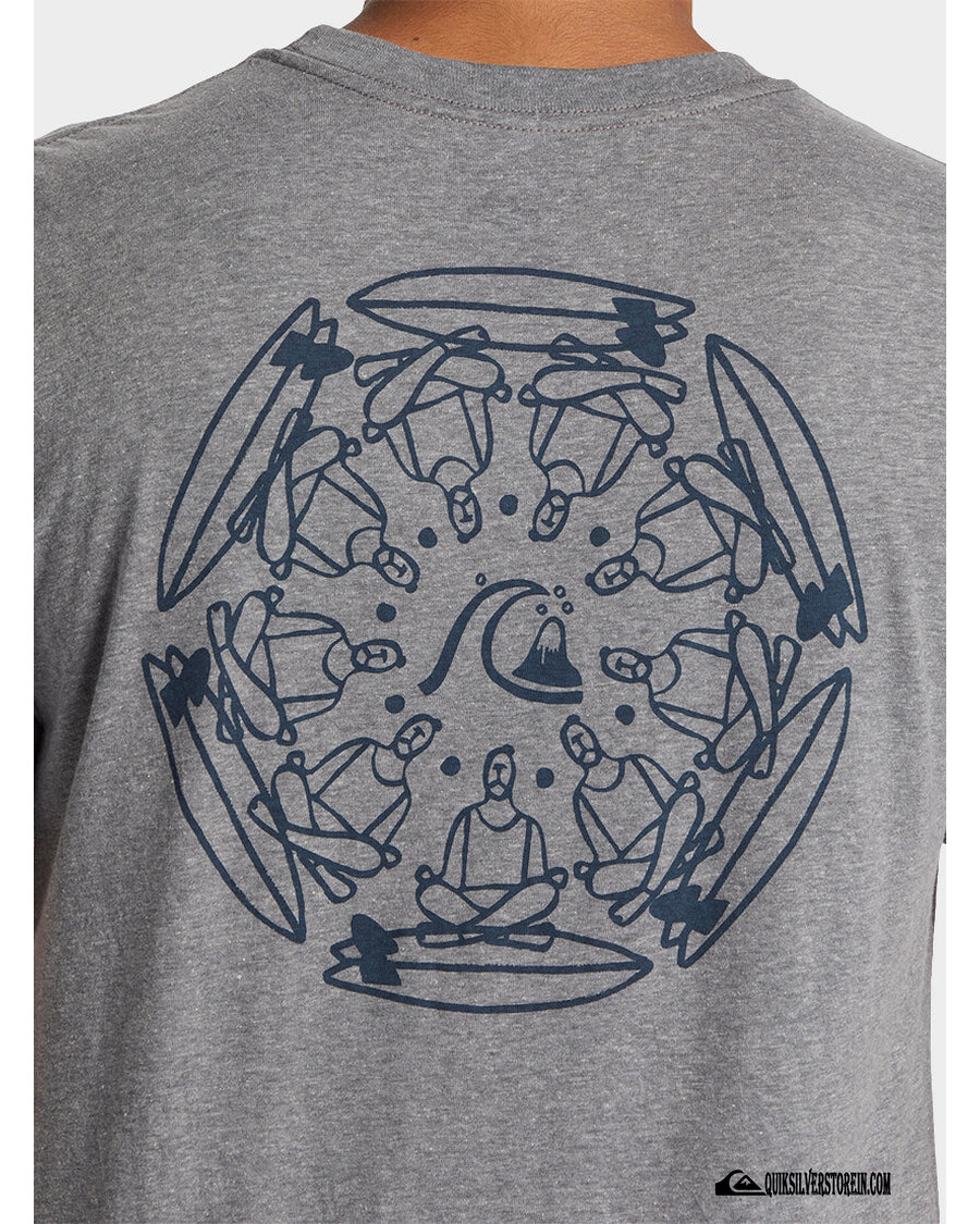 Футболка Quik Silver Free Range Mod — средний серый вереск