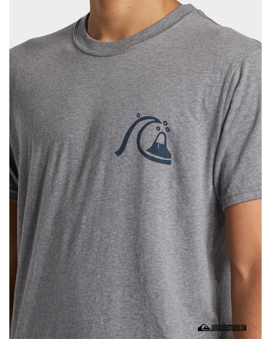 Футболка Quik Silver Free Range Mod — средний серый вереск