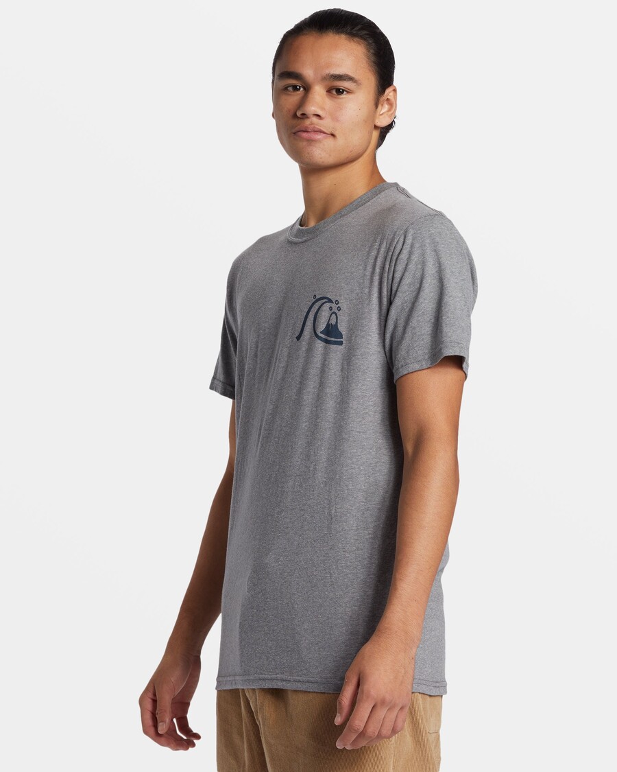 Футболка Quik Silver Free Range Mod — средний серый вереск