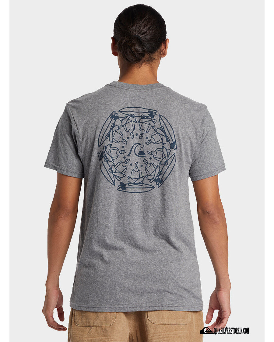 Футболка Quik Silver Free Range Mod — средний серый вереск