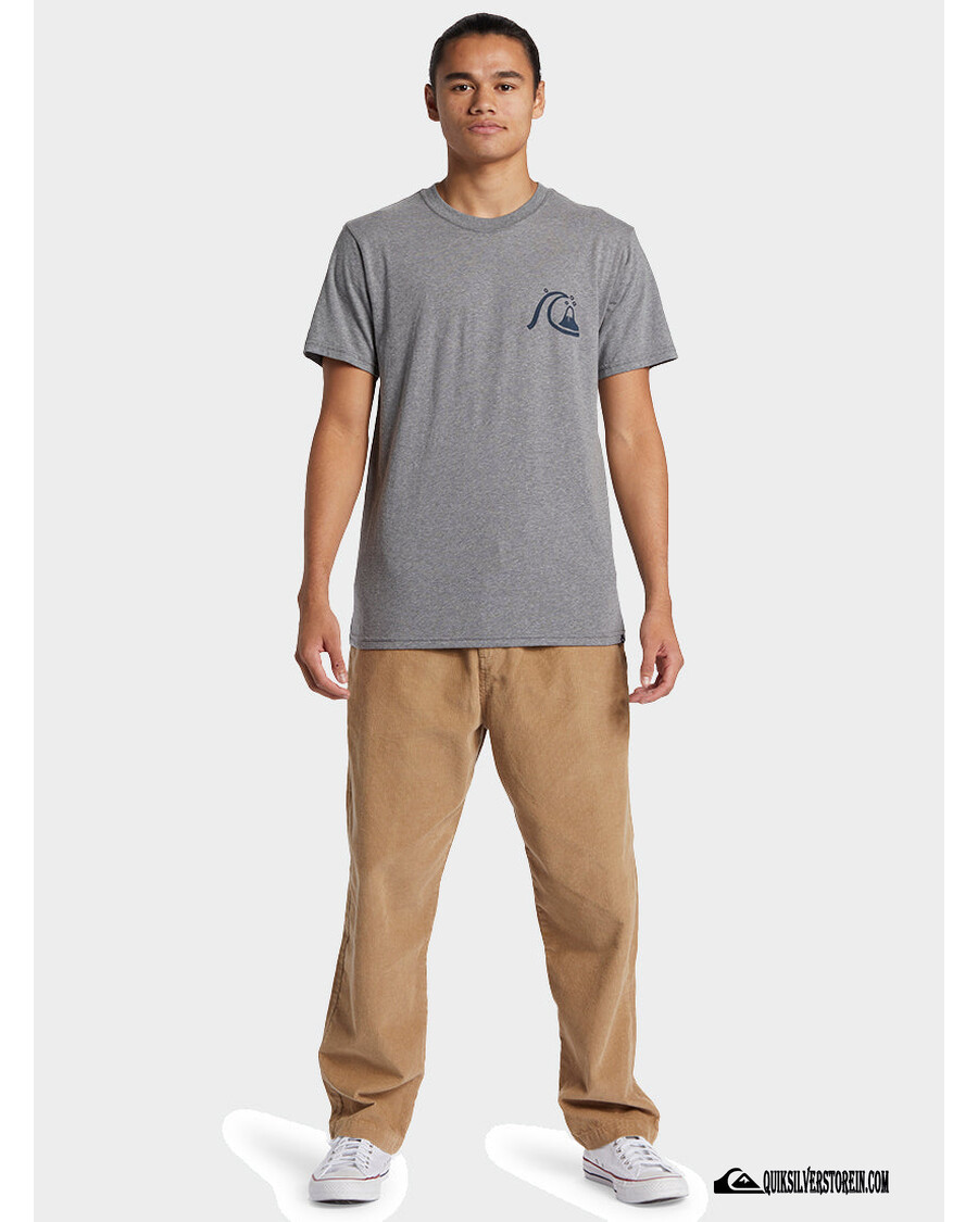 Футболка Quik Silver Free Range Mod — средний серый вереск