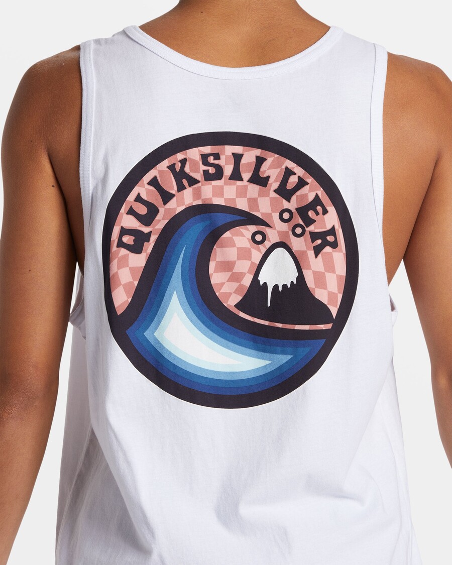 куик силвер феелин тхе Вибе тенк мајица - бела