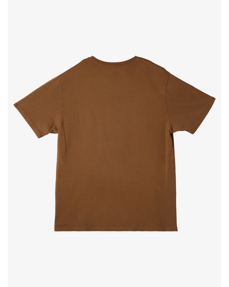 Quik Silver Snyc Graphic T-Shirt - Sepia