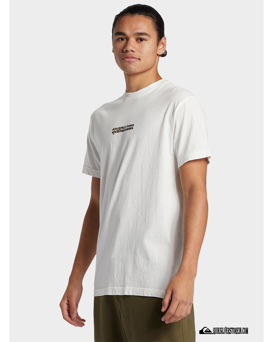 Quik Silver Enjoy The Ride Mtz T-Shirt - Gardenia