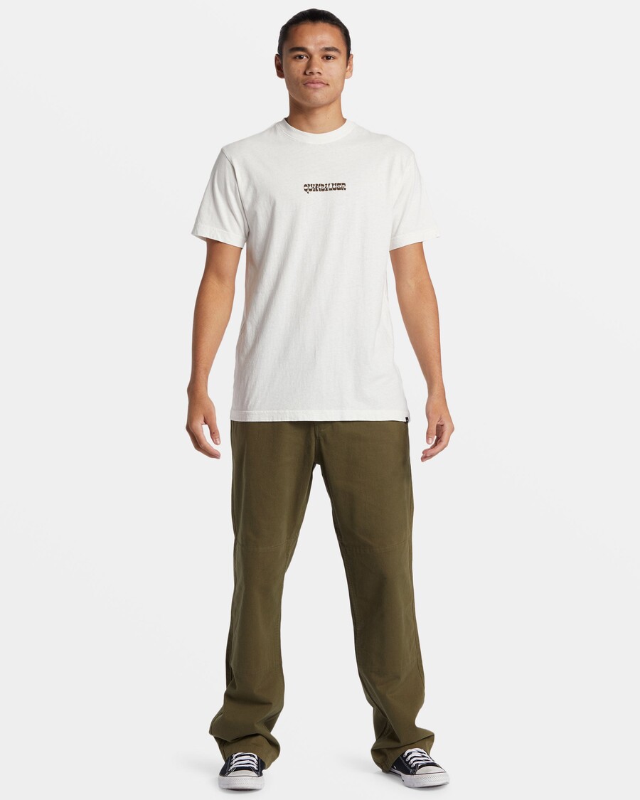 Quik Silver Enjoy The Ride Mtz T-Shirt - Gardenia