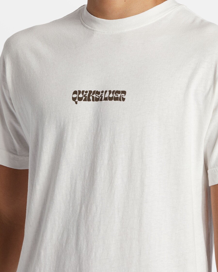 Quik Silver Enjoy The Ride Mtz T-Shirt - Gardenia