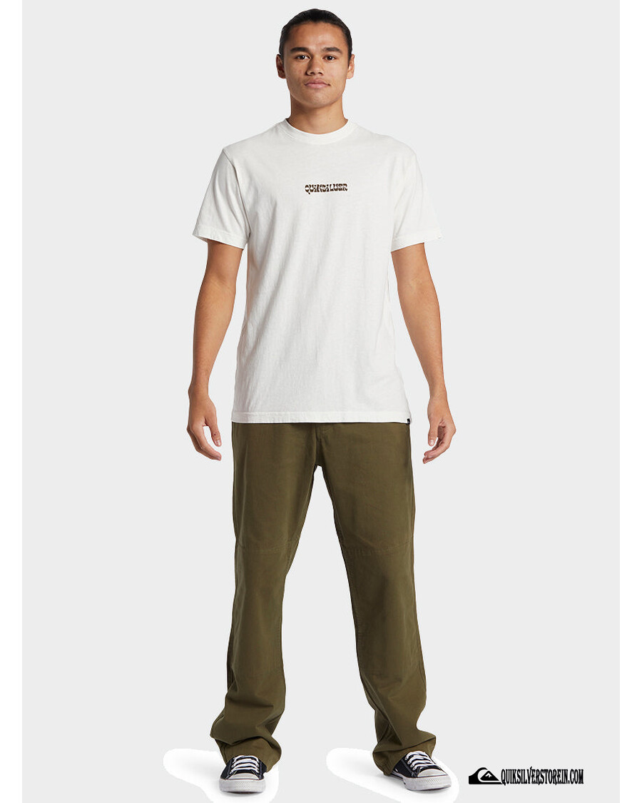 Quik Silver Enjoy The Ride Mtz T-Shirt - Gardenia