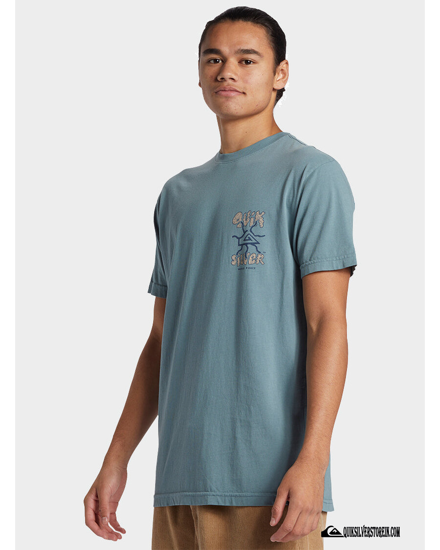 куик силвер глобал форце мтз мајица - егејско плава