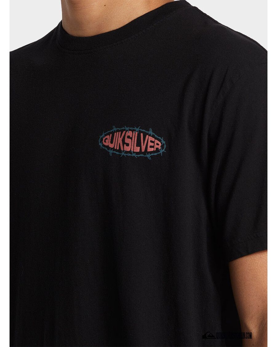 Quik Silver Guard Dog Mtz T-Shirt - Black