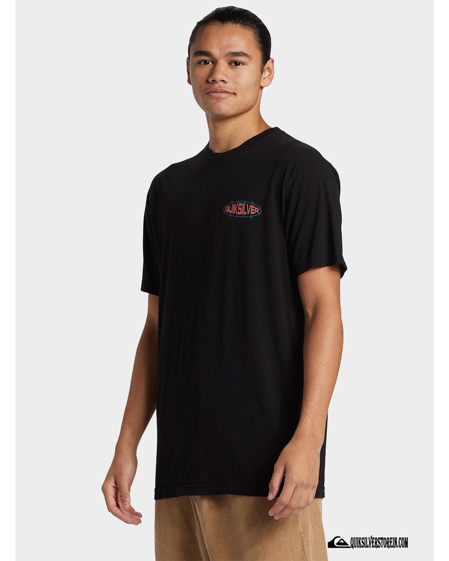 Quik Silver Guard Dog Mtz T-Shirt - Black