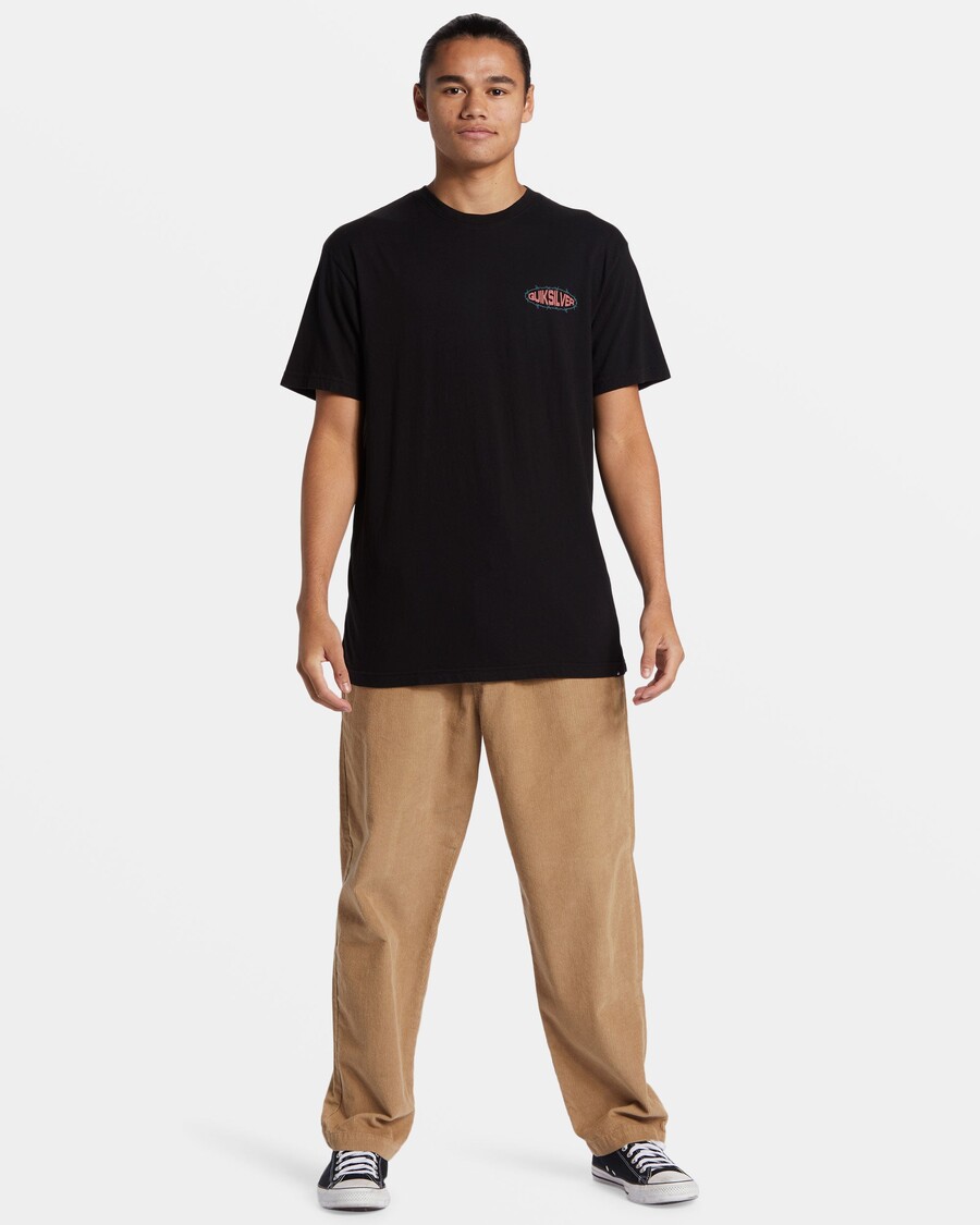 Quik Silver Guard Dog Mtz T-Shirt - Black