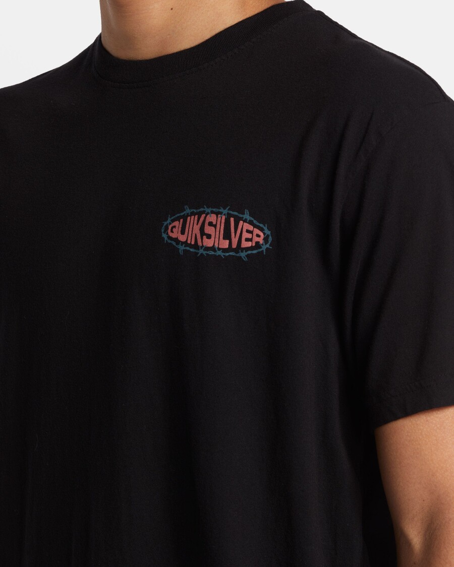Quik Silver Guard Dog Mtz T-Shirt - Black