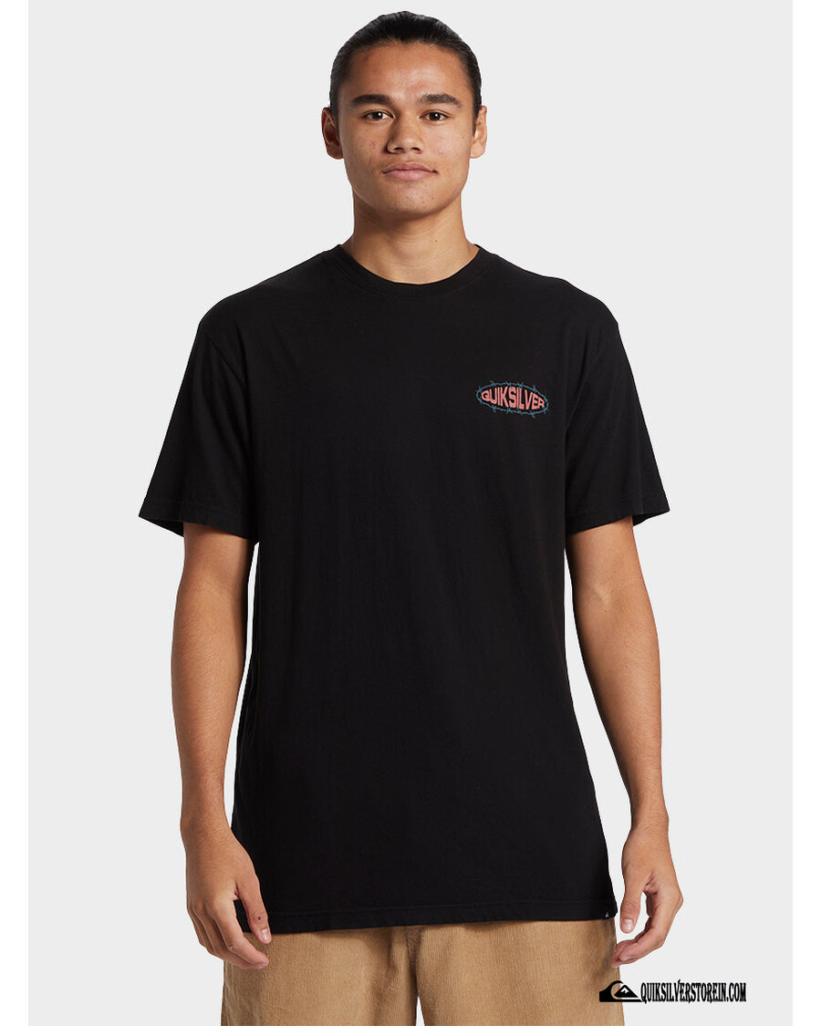 Quik Silver Guard Dog Mtz T-Shirt - Black