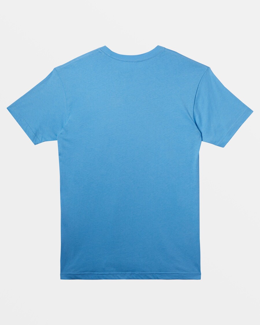 Quiksilver Hawaii Palme Og Hodeskalle T-skjorte - Asurblå