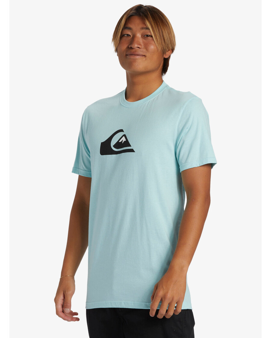 Quik Silver Comp Logo T-Shirt - Pastel Turquoise
