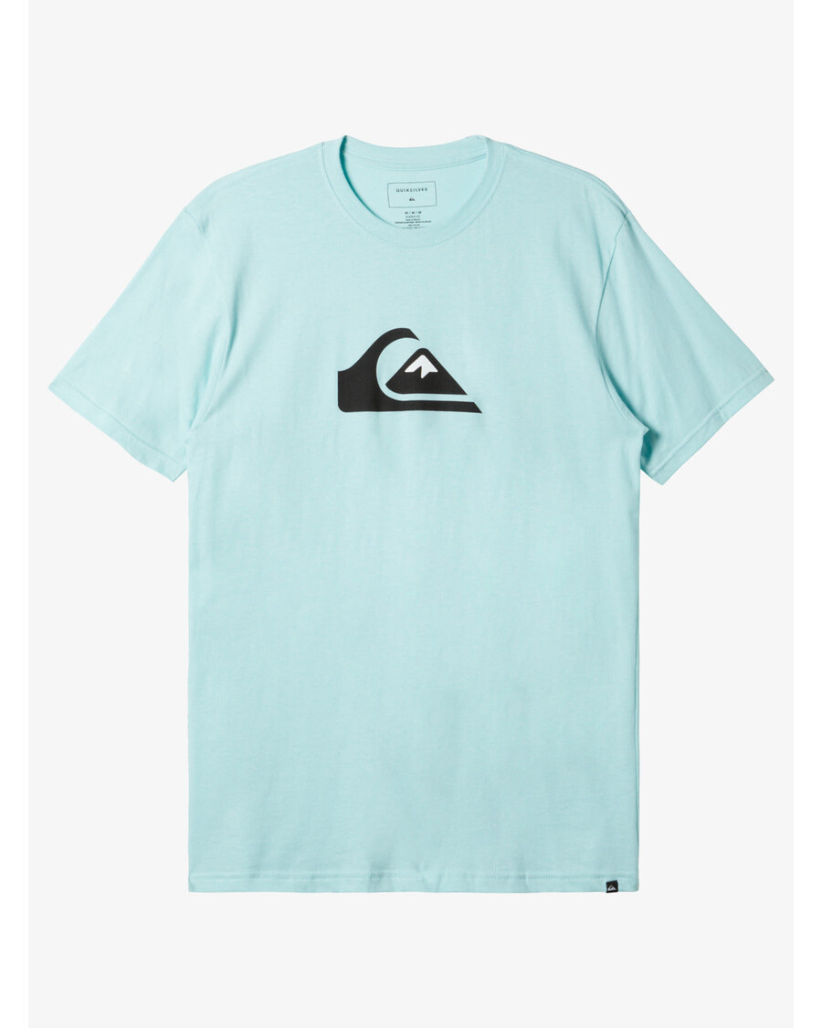Kaos Logo Quiksilver Comp - Warna Pastel Turquoise