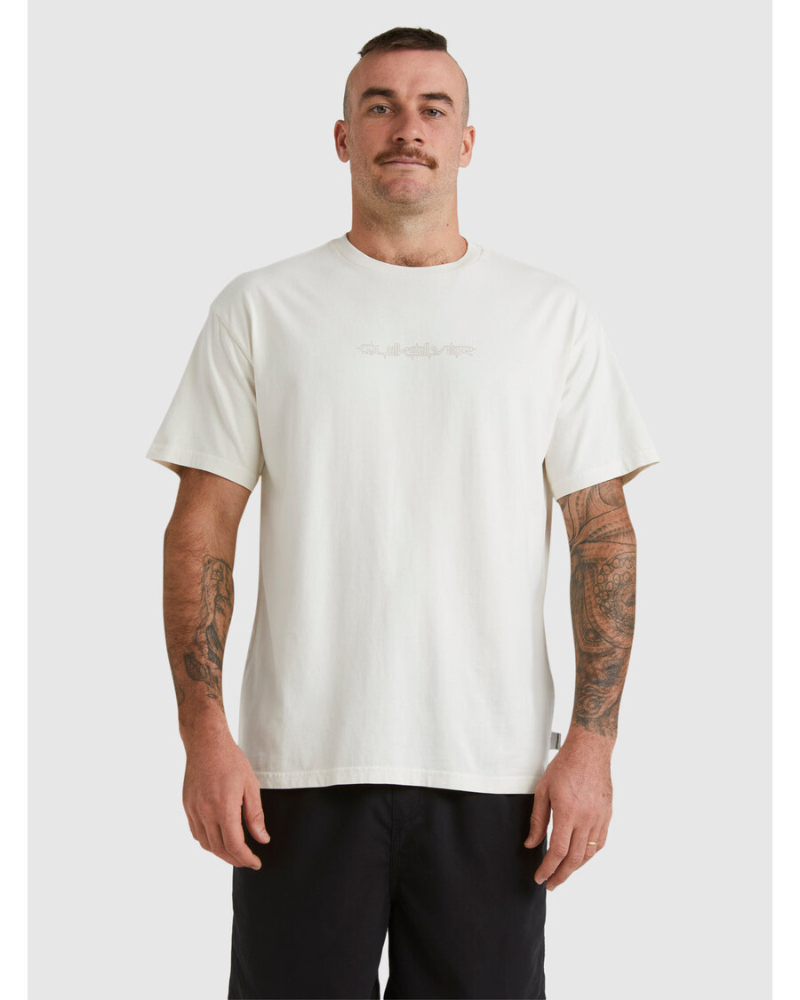 Quik Silver Mikey T-Shirt - Snow White