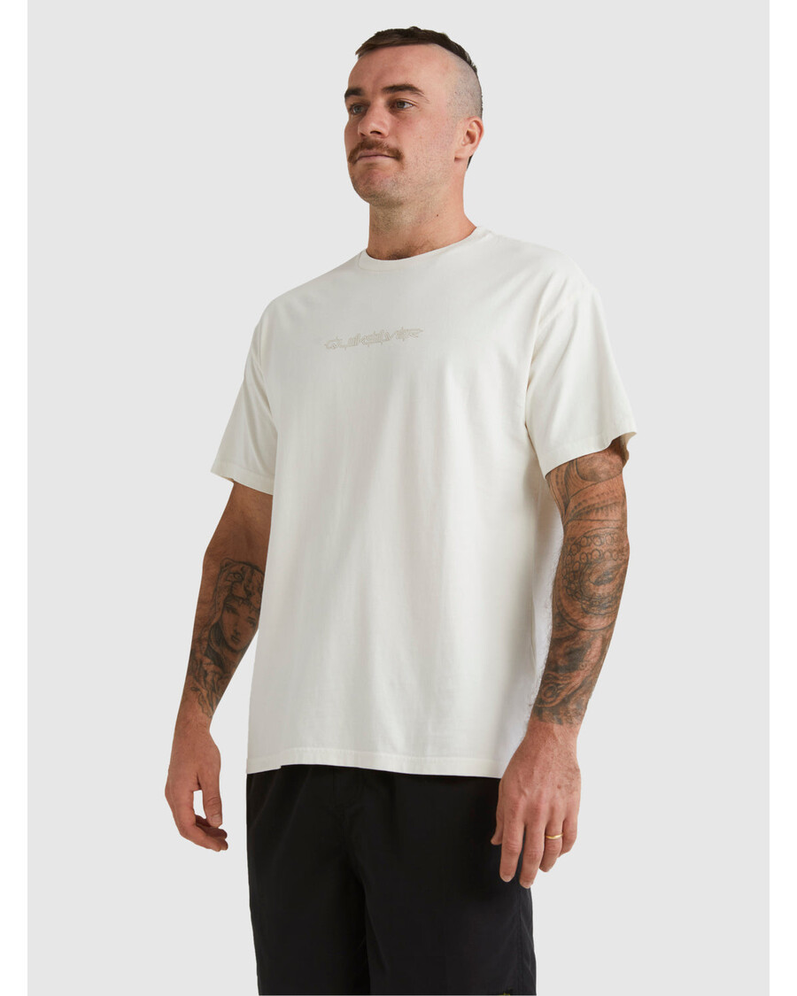Quik Silver Mikey T-Shirt - Snow White