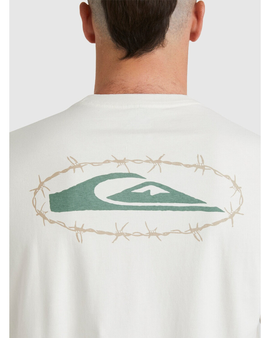 Quik Silver Mikey T-Shirt - Snow White