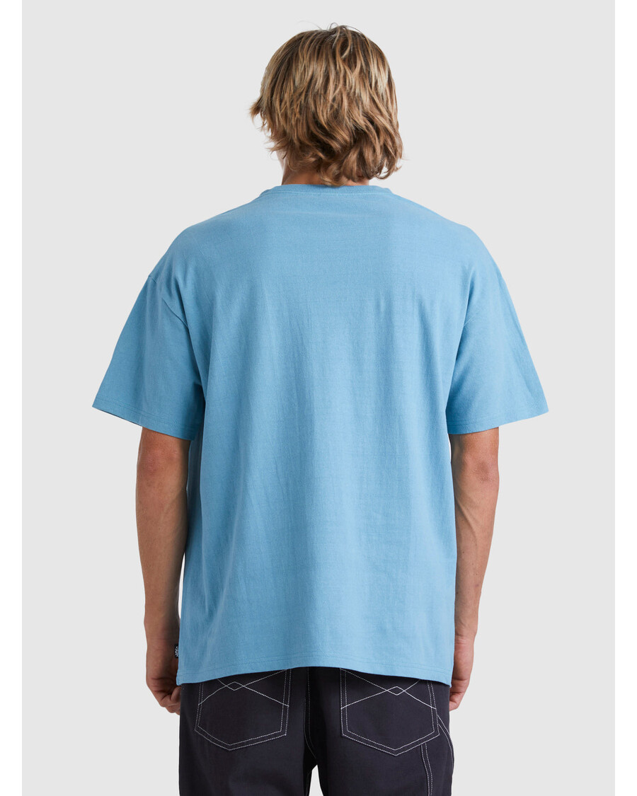 Quik Sidabriniai Trišakiai Marškinėliai - Adrijos Mėlyna