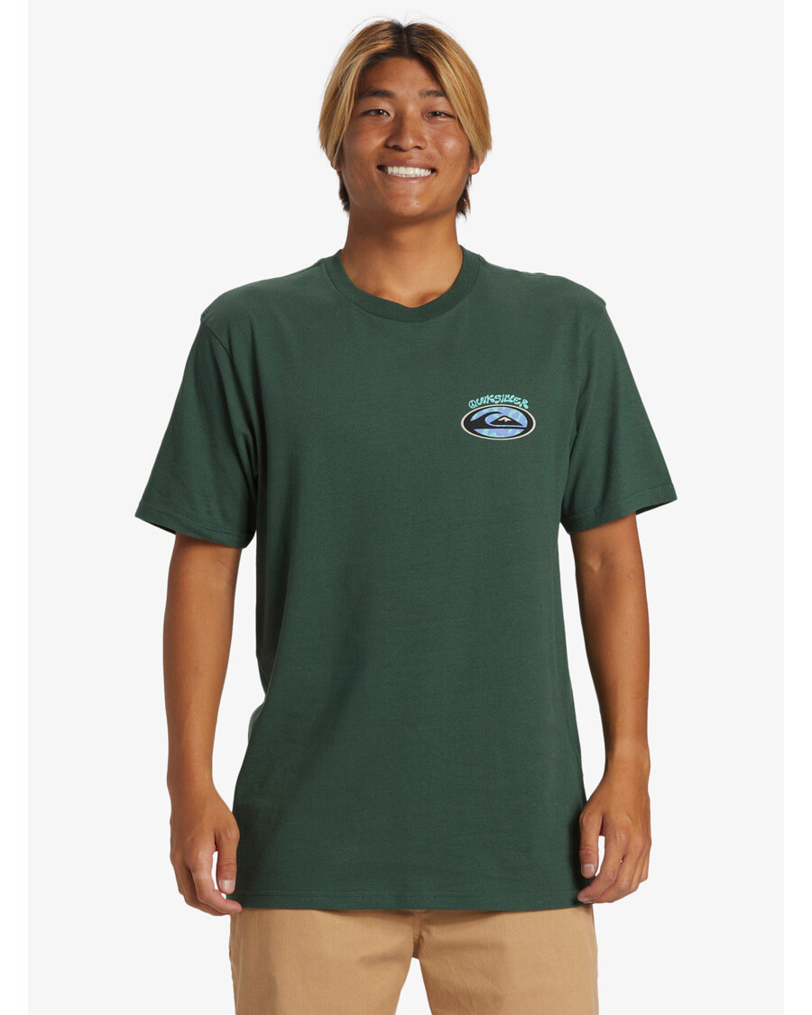 Quik Silver Stay Peaceful T-Shirt - Forest