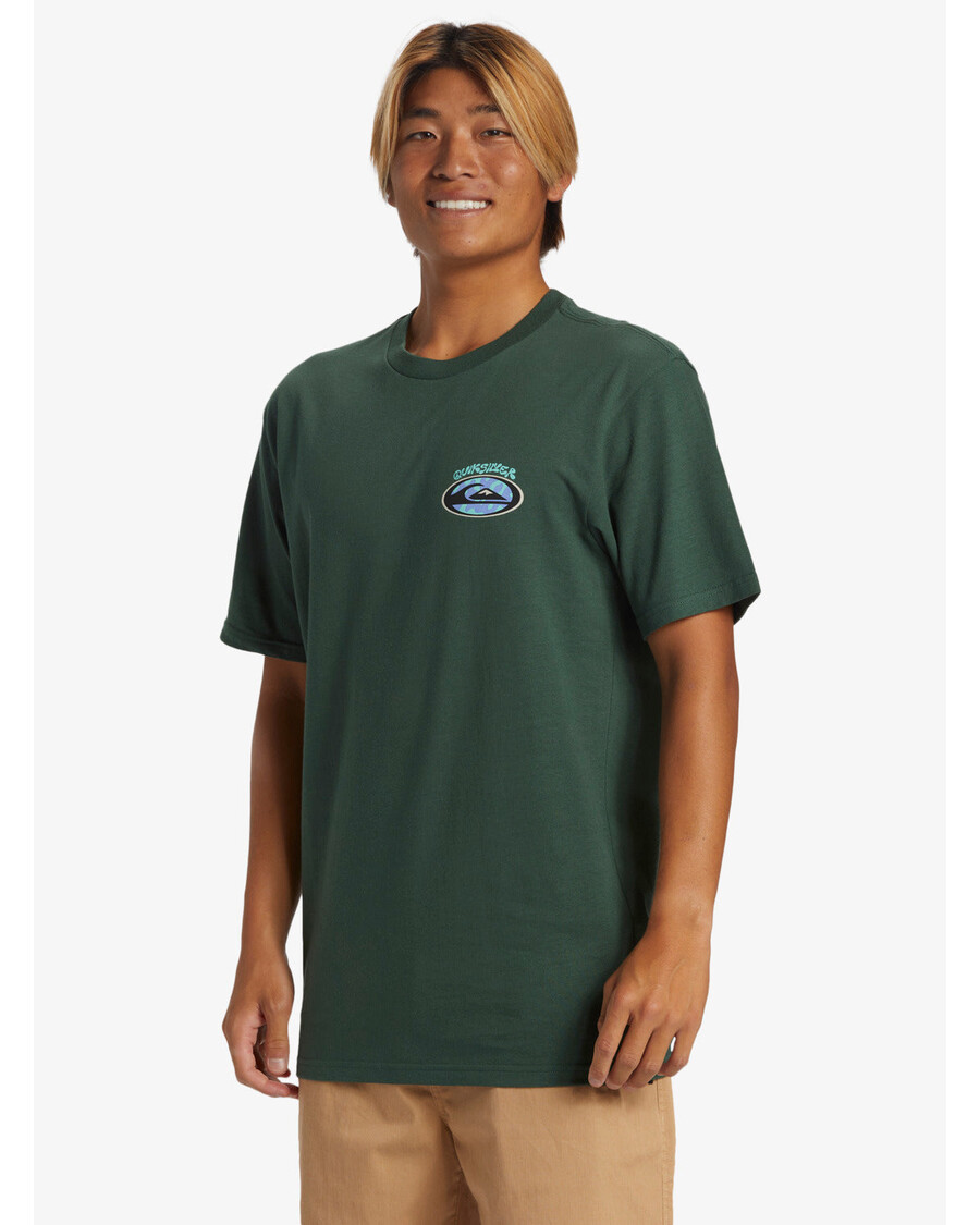 Quik Silver Stay Peaceful T-Shirt - Forest