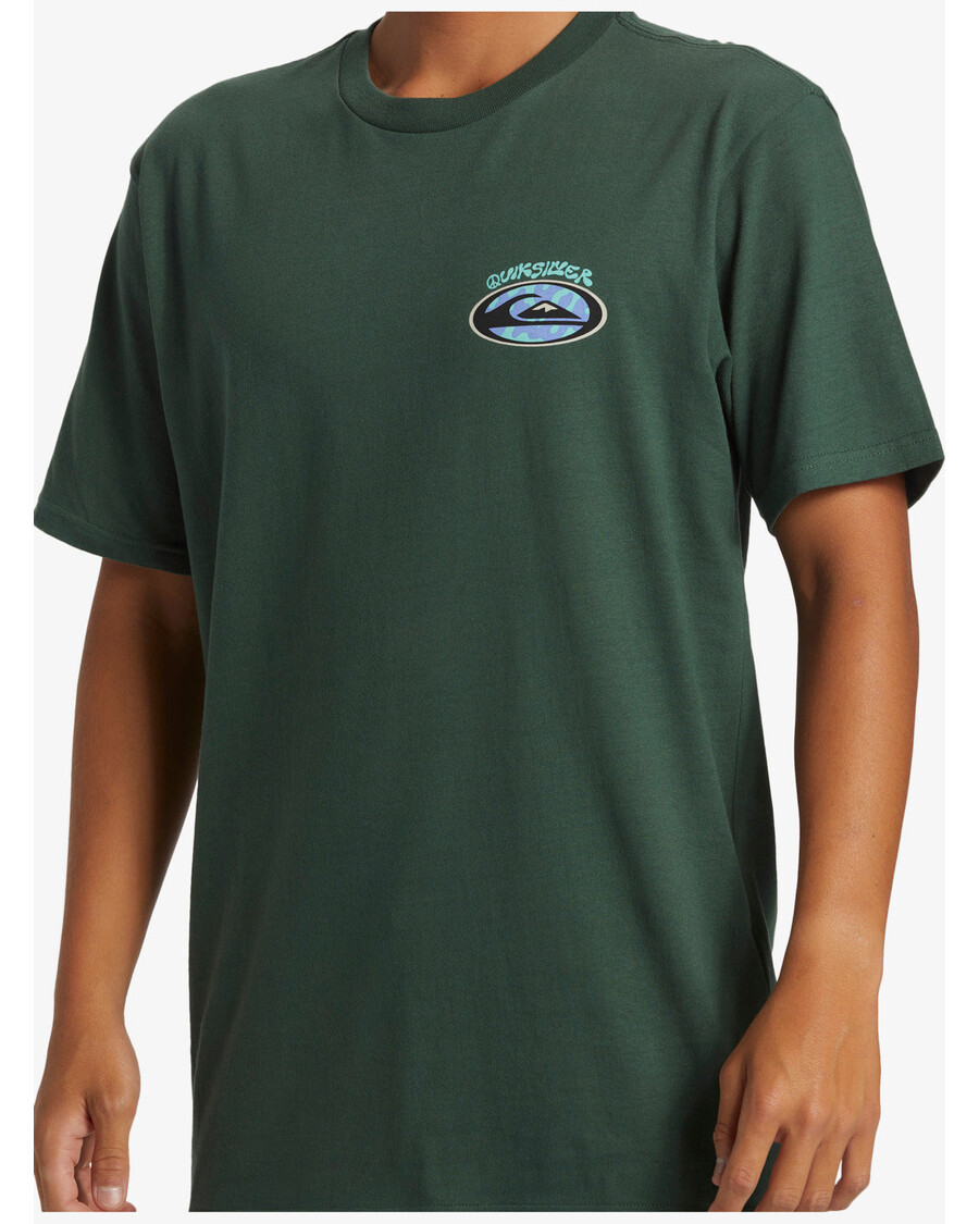 Quik Silver Stay Peaceful T-Shirt - Forest