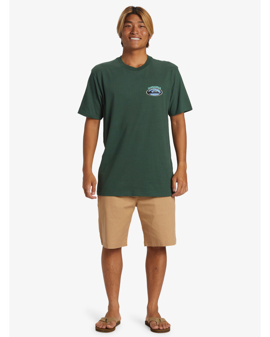 Quik Silver Stay Peaceful T-Shirt - Forest