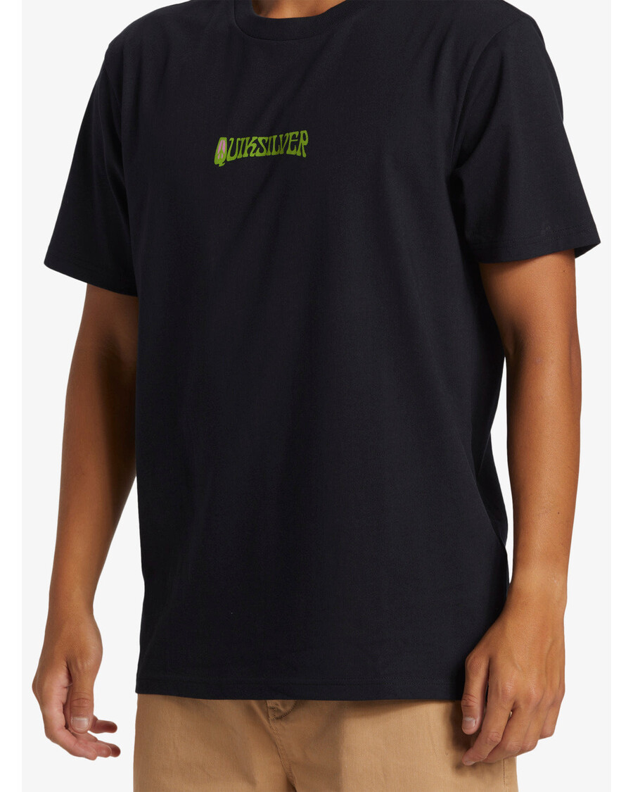 Quik Silver Island Sunrise Marškinėliai - Juodi